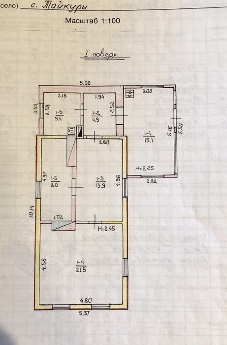 Цегляний будинок в Тайкурах, 15 км від Рівного
