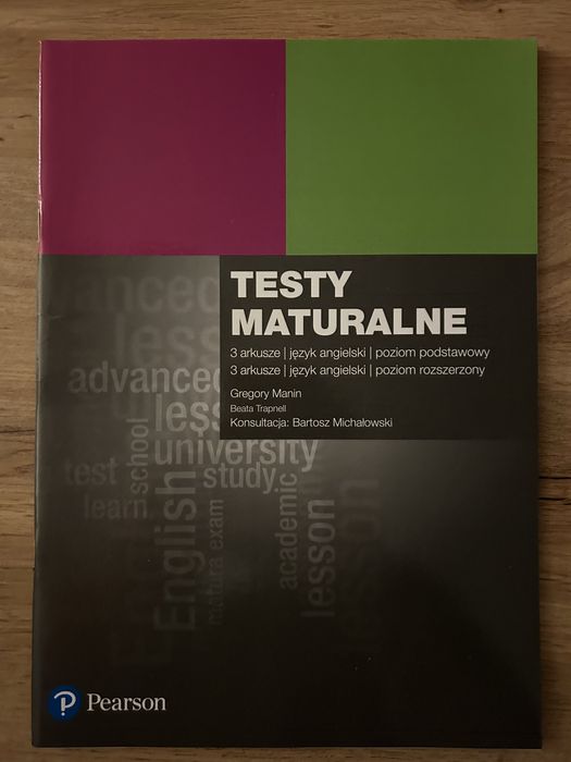 Testy maturalne język angielski poziom podstawowy i rozszerzony