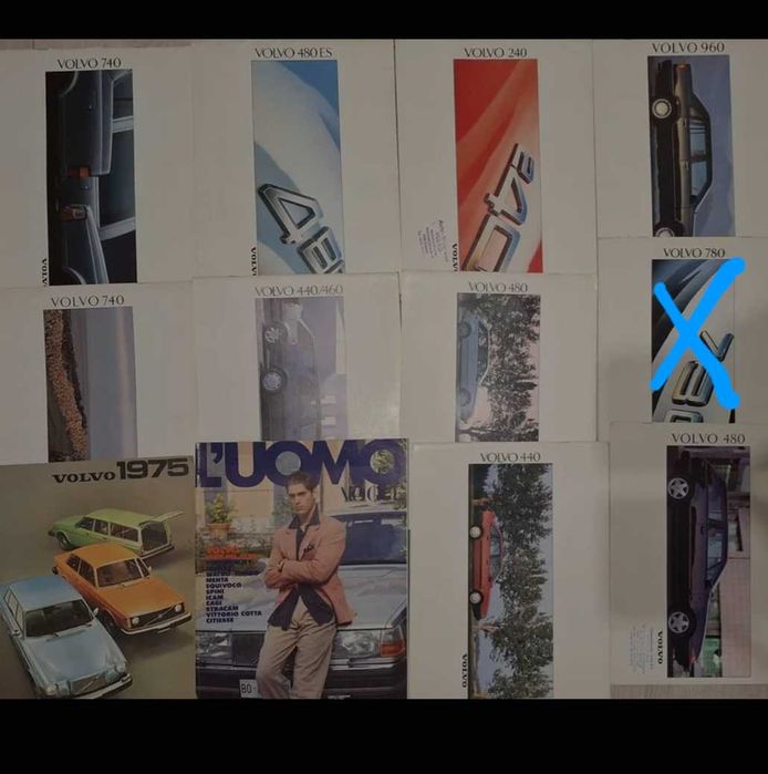 Prospekty, katalog, folder - Volvo