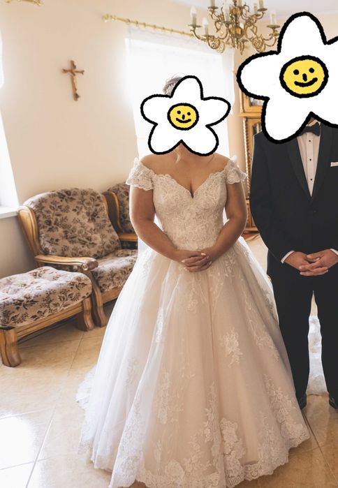 Suknia ślubna księżniczka