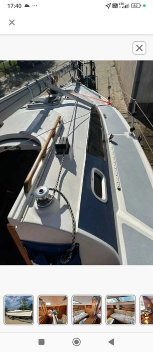 Jacht Janmor 28 żaglówka żaglowy  przyczepa nowa 3 osie