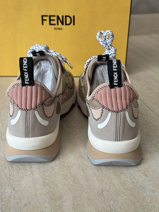 Кросівки  Fendi Freedom FF Patchwork Sneakers