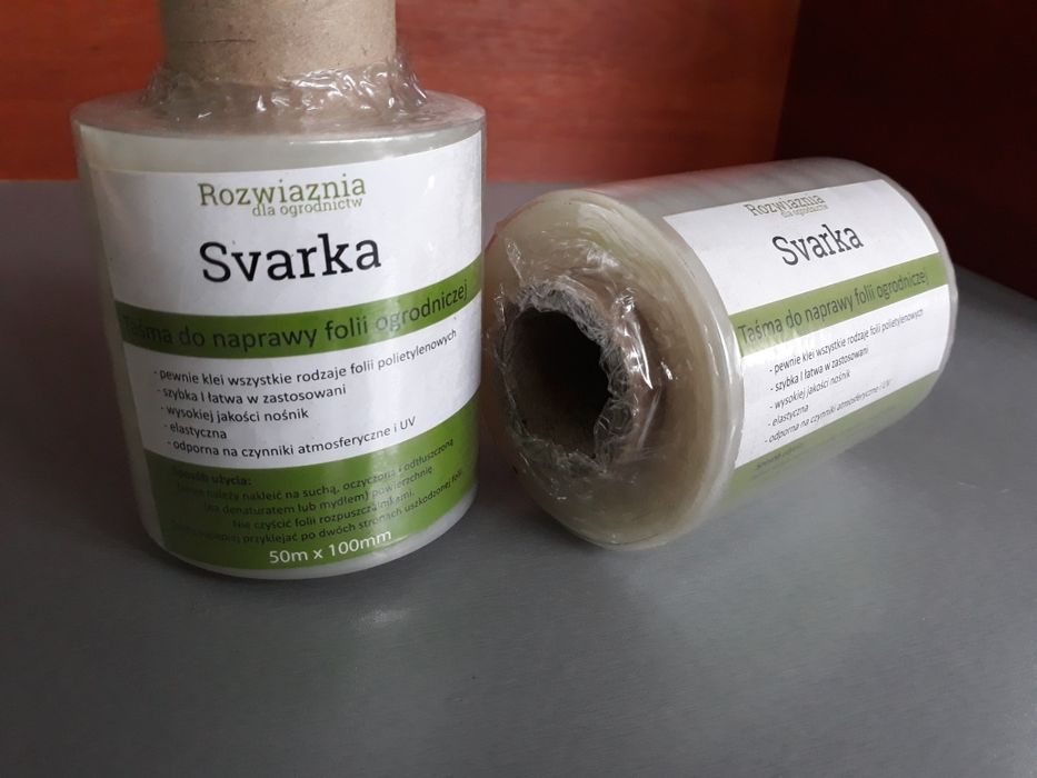 Пленка скотч для ремонта теплиц. 100мм 50м  330грн