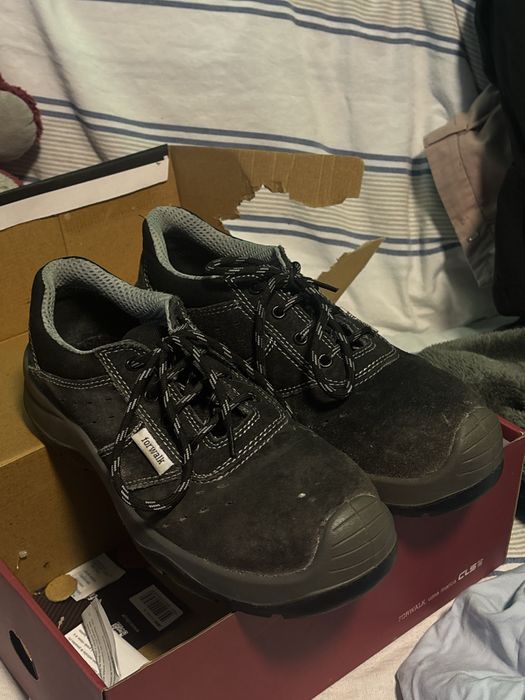 Sapatos de biqueira de aço para trabalho