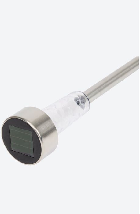 Lampy Ogrodowe Solarne LED Białe | Solar Lampki Do Ogrodu Taras Balkon 7 szt.