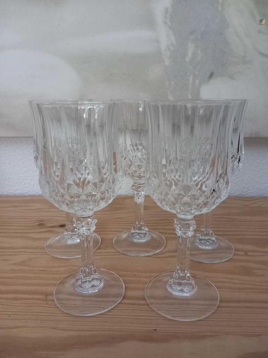 Serviço de Bar Cristal d'Arques France – Lote 16 Peças (Longchamp)
