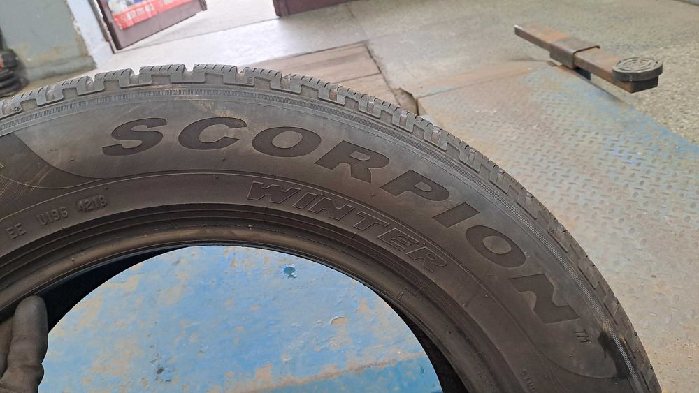 215/65r17 pirelli opony zimowe uzywane 6mm bieznik