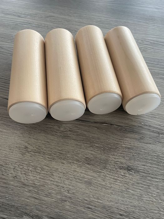 4 Pés de madeira ikea 15cm (novos)