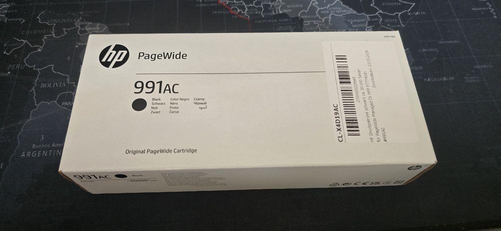 Tusz HP 991AC Black