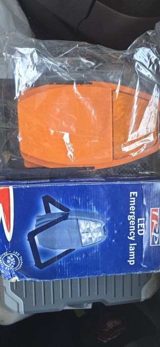 Lampa ostrzegawcza Led+gratis