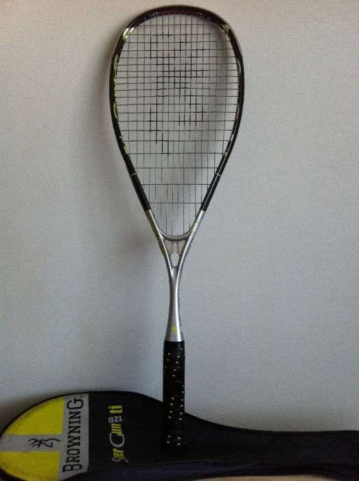 Raquete Squash Browning Super Gun TI 120 - ORIGINAL
