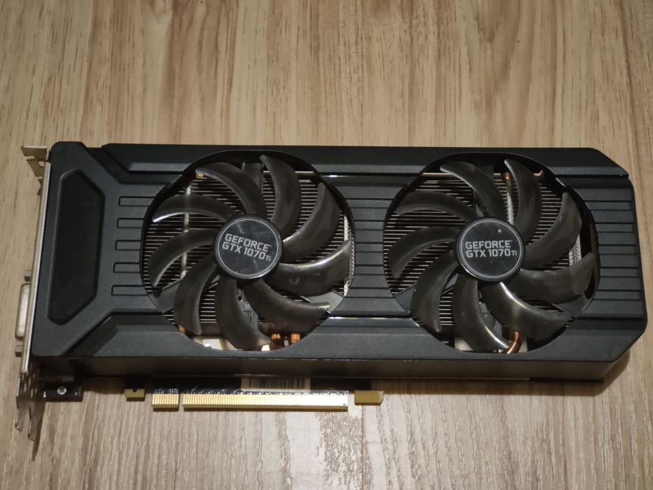 Продается видеокарта Geforce 1070ti 8гб б/у