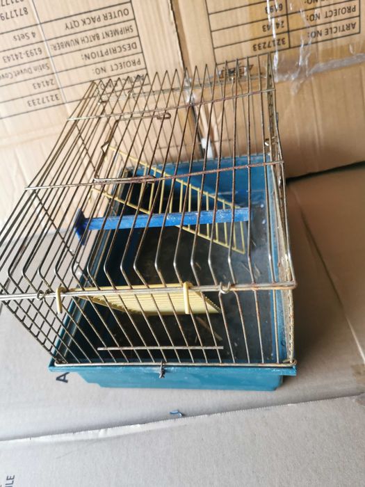 Klatka dla chomika z akcesoriami