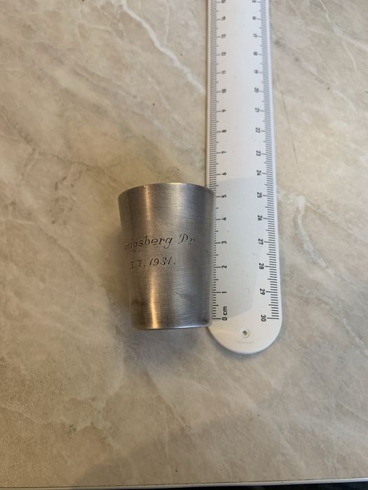 Рюмка із срібла 800 проба