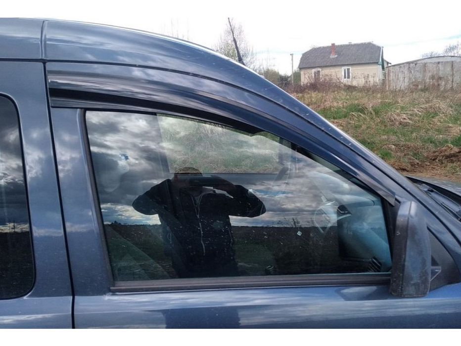 Opel Combo 2002-2012 рр. Вітровики (2 шт., Sunplex Sport)