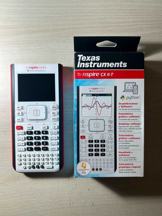 Calculadora Gráfica TI-Nspire™ CX II-T TEXAS INSTRUMENTS
