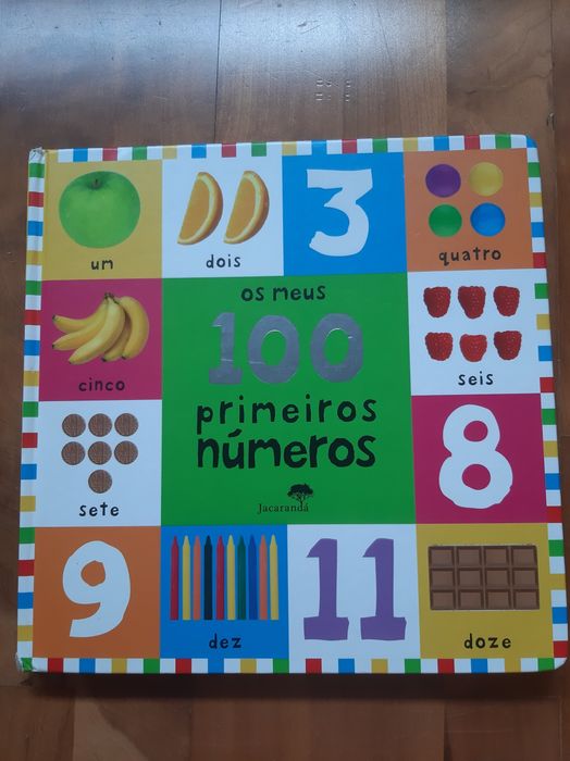 Livro "os meus 100 primeiros números"