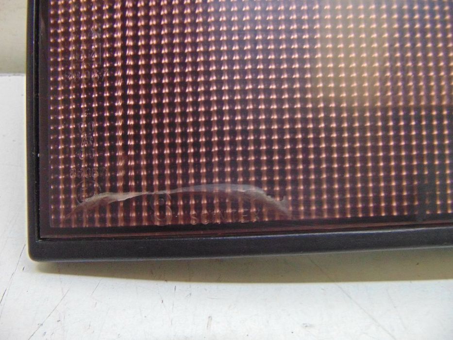 Renault 21 placa central traseira