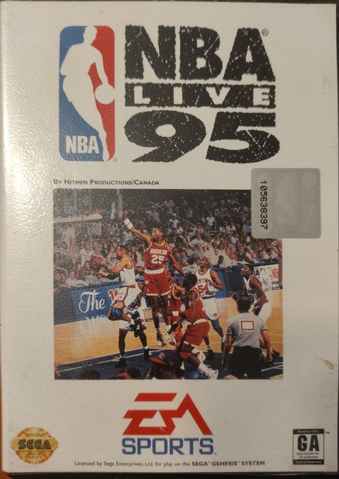 NBA Live 95 Sega Mega Drive