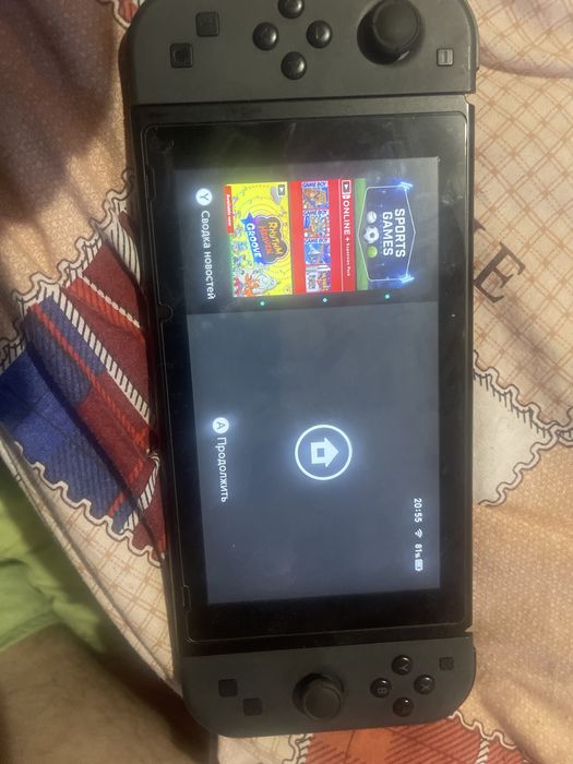 Продам nintendo switch v2