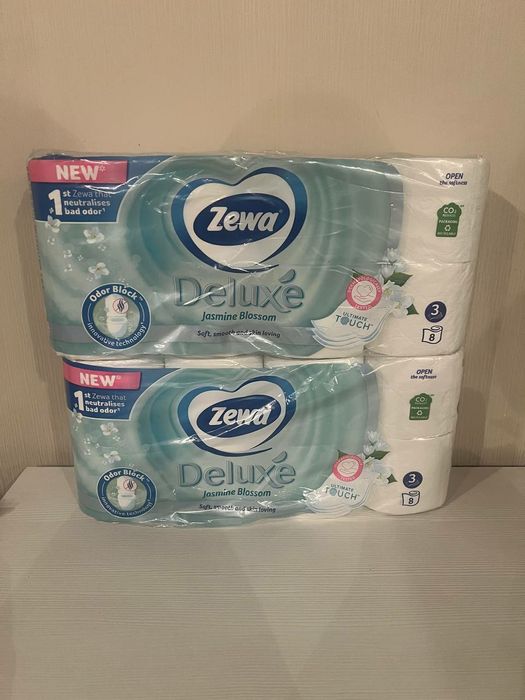 Туалетний папір Zeva жасмін 2 упаковки