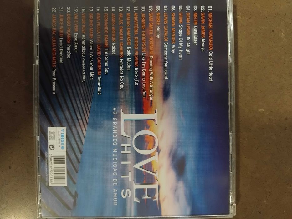 Cd De Love Hits novo