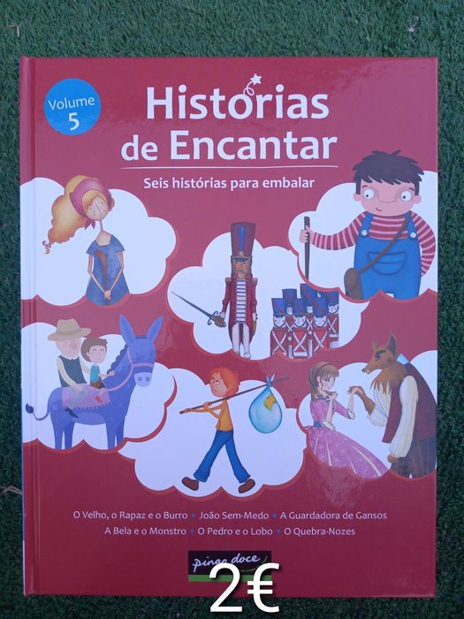 Vários livros para crianças