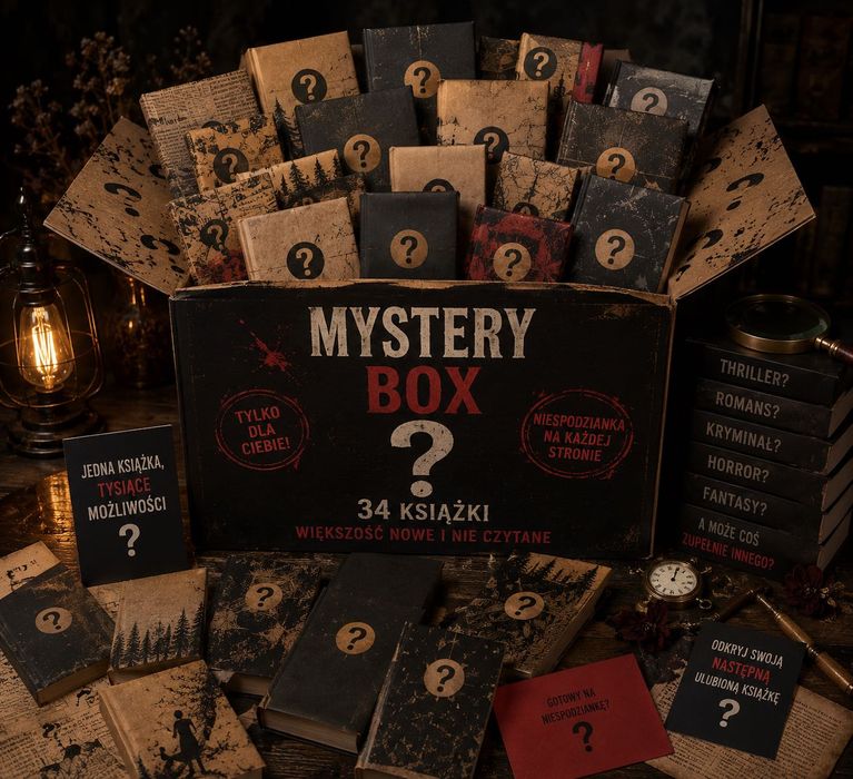 Mystery Box z książkami