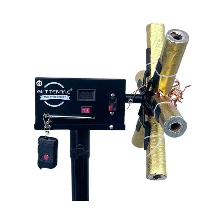 wiatrak iskier - fontanny iskier - z pilotem - pojedyncze