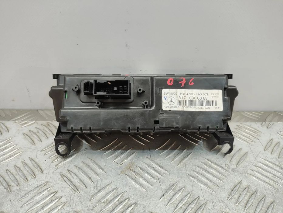 Display Sofagem Comando Climatronic Original Mercedes Benz SLK R171