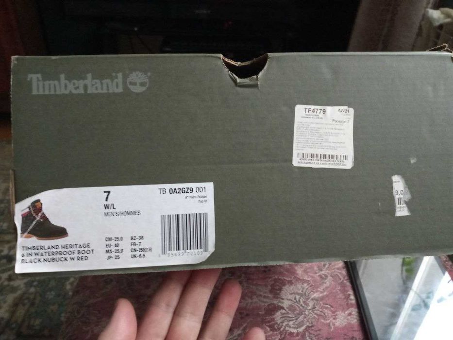 Чоловічі черевики Timberland 6 inch Premium Waterproof Boots Оригінал
