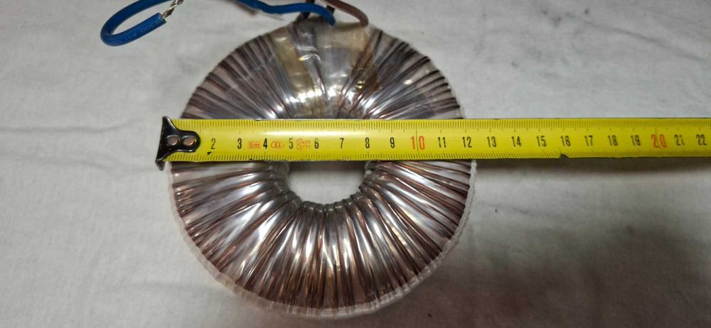 Transformator Toroidalny 12V / 250W / 20A.