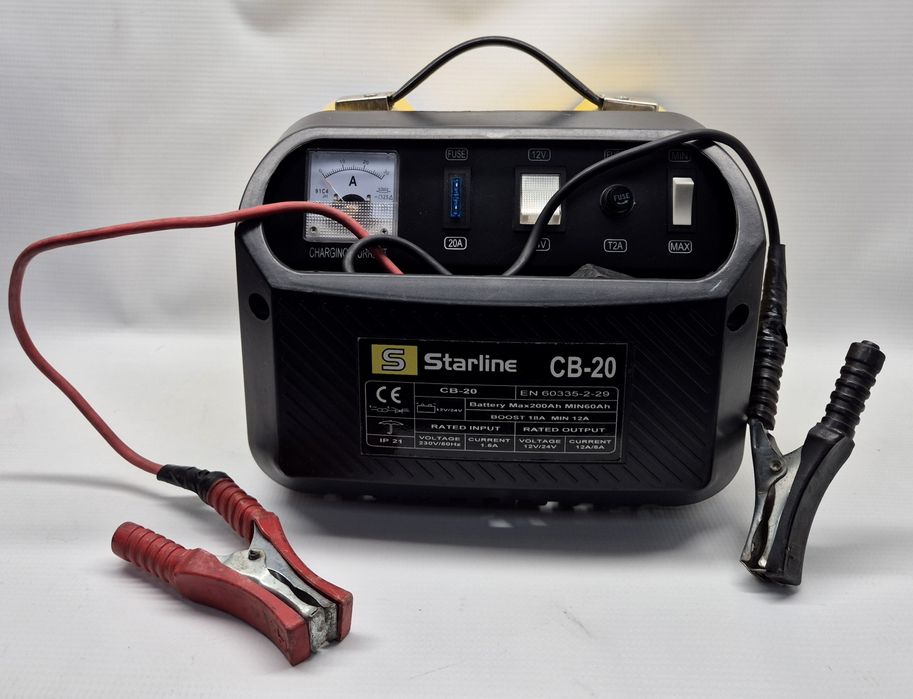 Prostownik 12/24V STARLINE CB20, Komis Jasło Czackiego