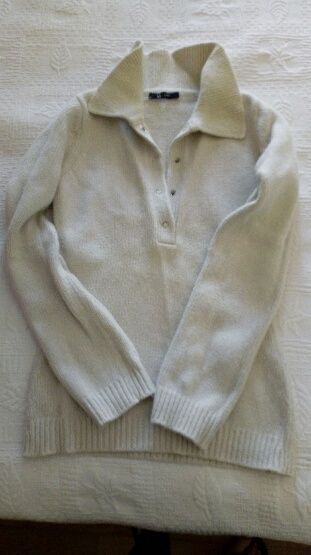 Polo, malha macia, manga comprida, Lanidor