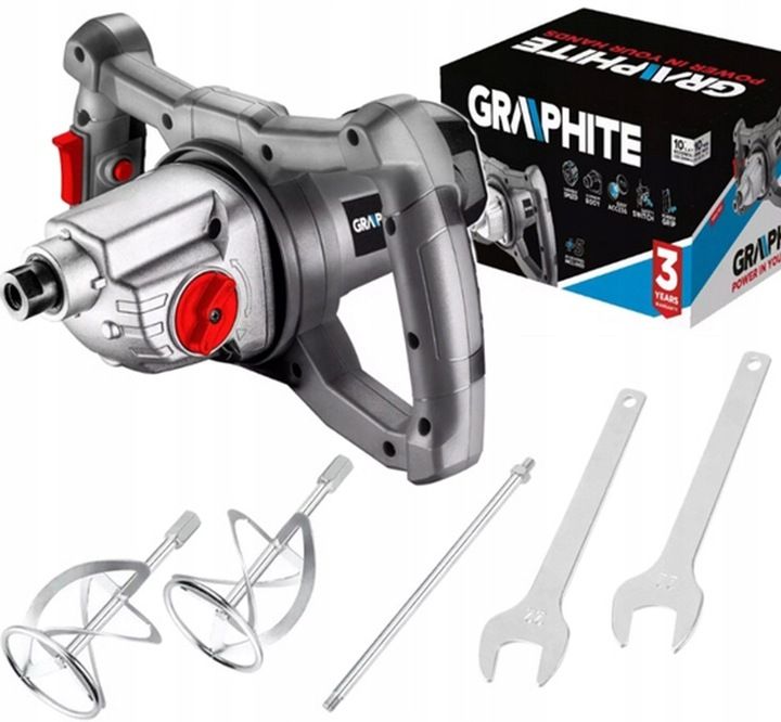 Mieszarka 1600w I: 250-500 Min-1 Ii: 400-800 Min-1 2 Biegi Uchwyt Grap