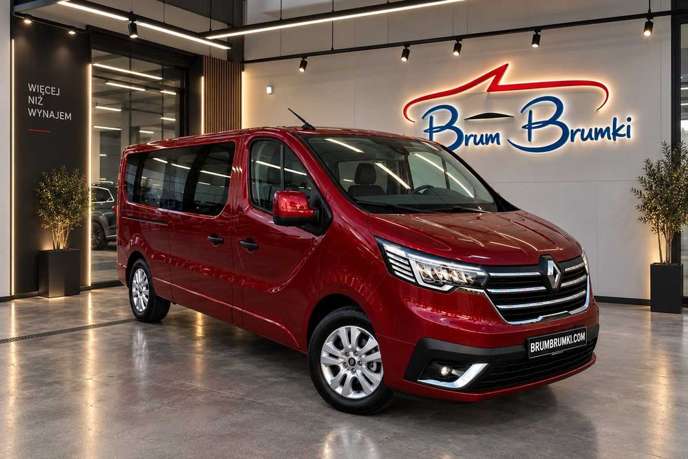 Elastyczny Długoterminowy wynajem busa 8 9  osobowego Renault Trafic Mercedes Vito