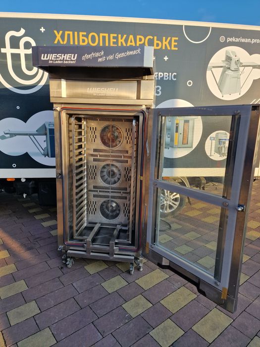 Хлібопіч Хлебопечь для пекарни Wiesheu B15 NEU c выездной тележкой