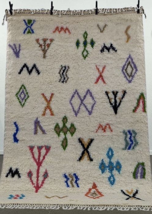 Berber, Tapete Azilal de lã - Carpete - 258 cm - 163 cm