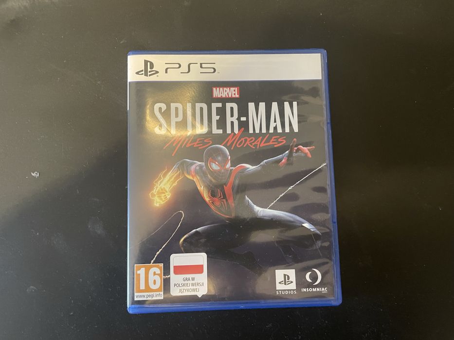 Gra na ps5 spider man miles morales