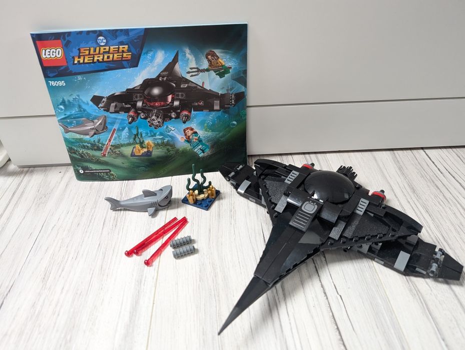 Lego Super Heroes 76095 Aquaman Atak czarnej Manty