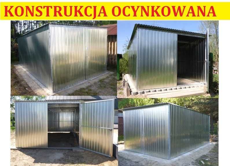 Garaż blaszany 3x5 Garaże blaszane Blaszaki WZMOCNIONE Cały Kraj RATY