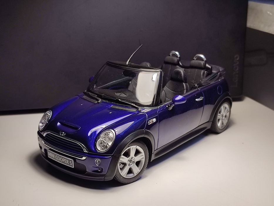 Модель Mini Cooper S Cabrio 1/18 Welly