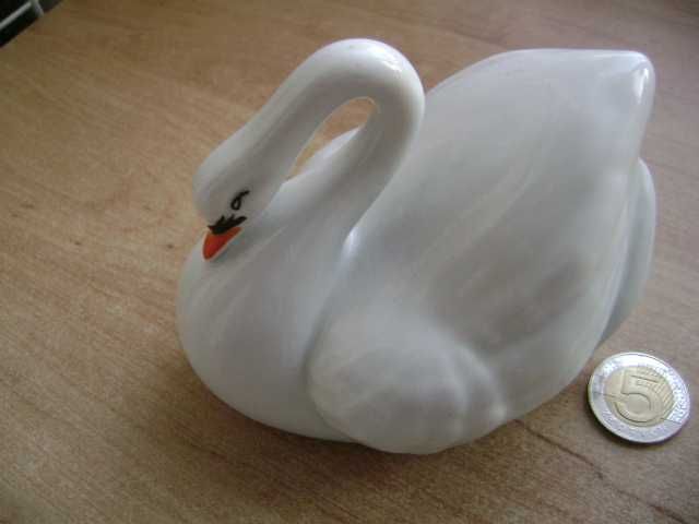 Starocie z PRL - PTAKI z porcelany = Figurka sygnowana do rozpoznania