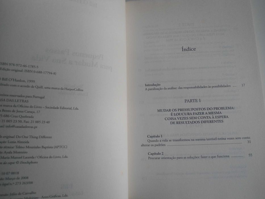 Small Steps to Change Your Life by Bill O'Hanlon64729681727233123