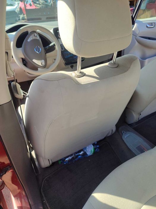 nissan leaf салон бежевий 3 сидіння в зборі з обшивками