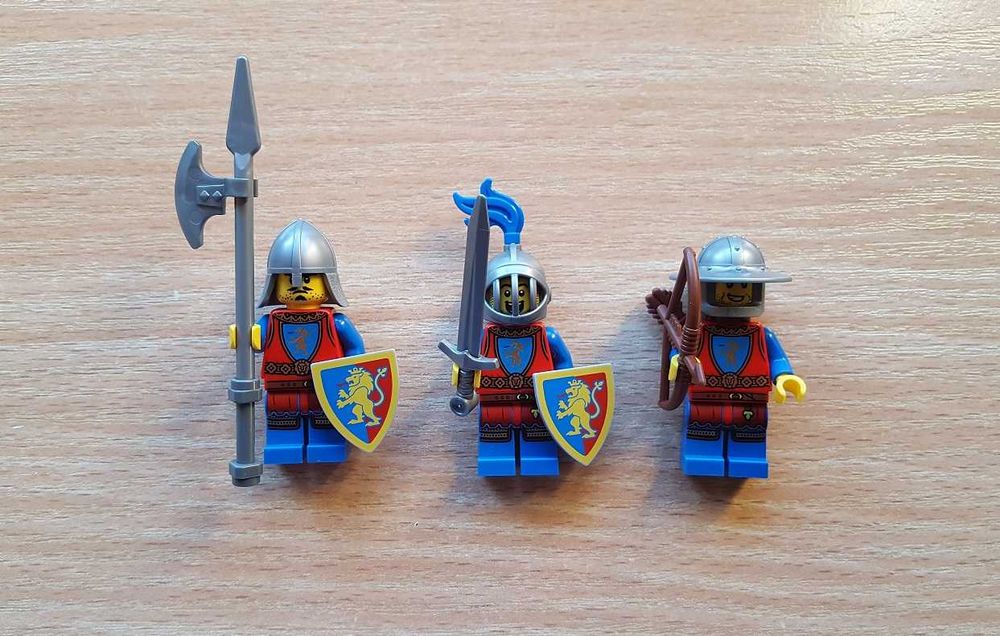 LEGO nowa minifigurka rycerz 3 castle 31120, 10305, 21325 Lion Knights