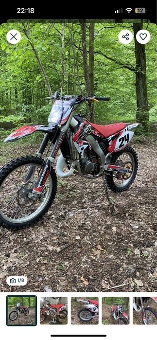Honda cr125r крос
