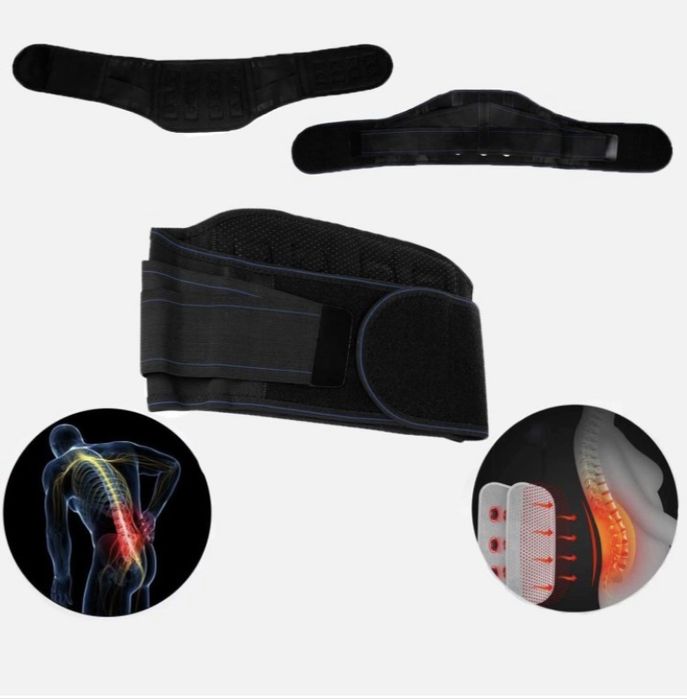 Pas magnetyczny na kręgosłup lędźwiowy, rozmiar XL