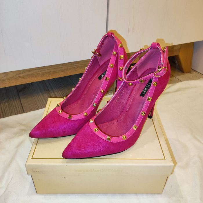 Szpilki w kolorze fuksji rozm. 37