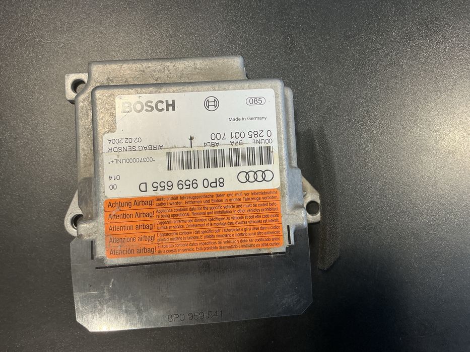 CENTRALINA DE AIRBAG AUDI A3 8P  ANO 2003
